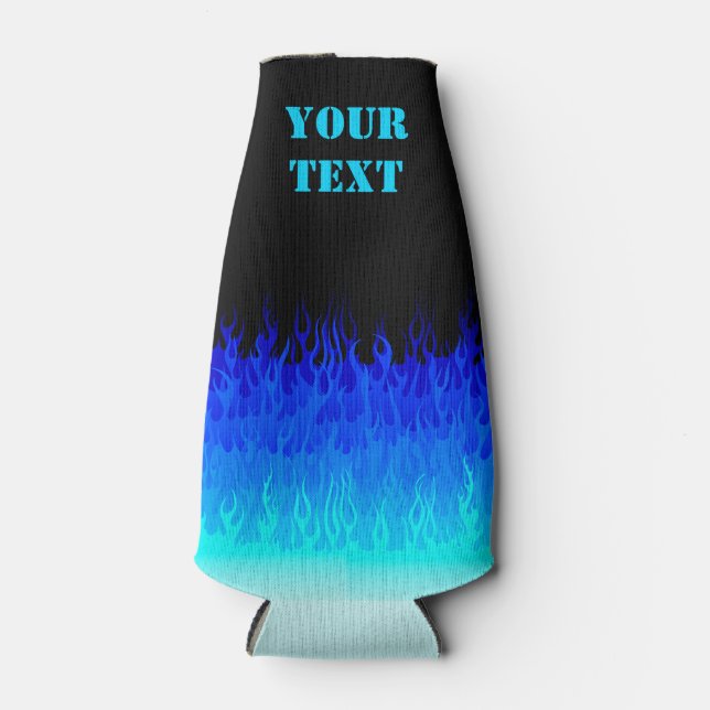 Enfriador De Botellas Inflamaciones Blue Hot Rod (Anverso)