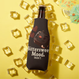 Enfriador De Botellas Iron T Amargor: Arte de Torta de Chocolate Oscuro
