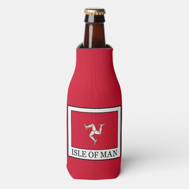 Enfriador De Botellas Isla de Man (Frente de la botella)