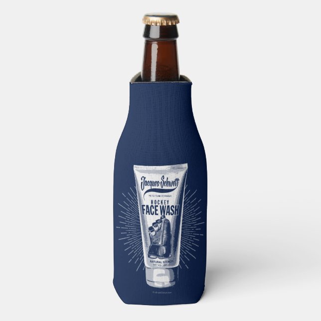 Enfriador De Botellas Jacques Schwett Hockey Face Wash (Frente de la botella)