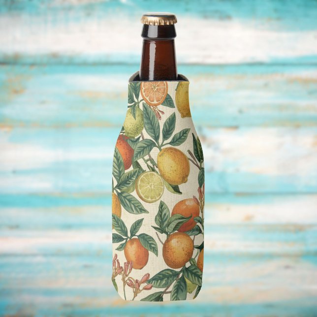 Enfriador De Botellas Jardín de flores de cítricos patrón continuo (Subido por el creador)