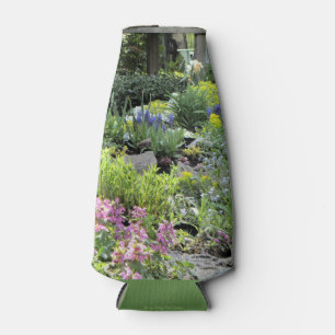 Enfriador De Botellas Jardín de rocas de la cabaña de primavera