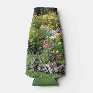 Enfriador De Botellas Jardines de verano coloridos