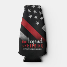 Enfriador De Botellas Jubilación del Departamento de Bomberos