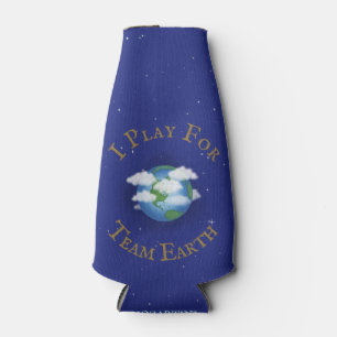 Enfriador De Botellas "Juego para Team Earth" Personalizado Conciencia G