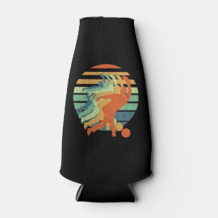 Enfriador De Botellas Jugador de boliche retro, Bowler, amante de los bo