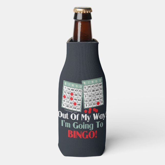 Enfriador De Botellas Jugadores de Bingo (Frente de la botella)