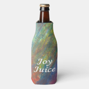 Enfriador De Botellas Jugo de alegría Script Humor de bebidas alcohóli