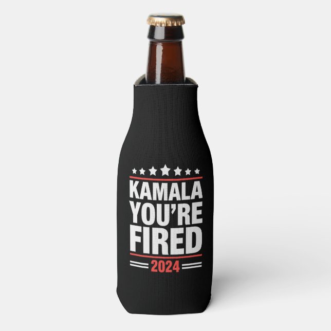 Enfriador De Botellas Kamala te despiden Kamala Harris 2024 (Frente de la botella)