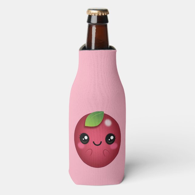 Enfriador De Botellas Kawaii Cranberry (Frente de la botella)