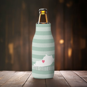 Enfriador De Botellas Kentucky Map Home State Love with Personalizado He