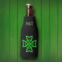 Knot celta verde irlandesa