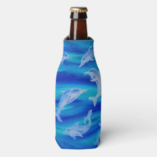 Enfriador De Botellas La botella de la vaina del delfín y puede Huggies