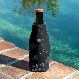 Enfriador De Botellas La Navidad de SlipperyJoe es mágica y pacífica en 