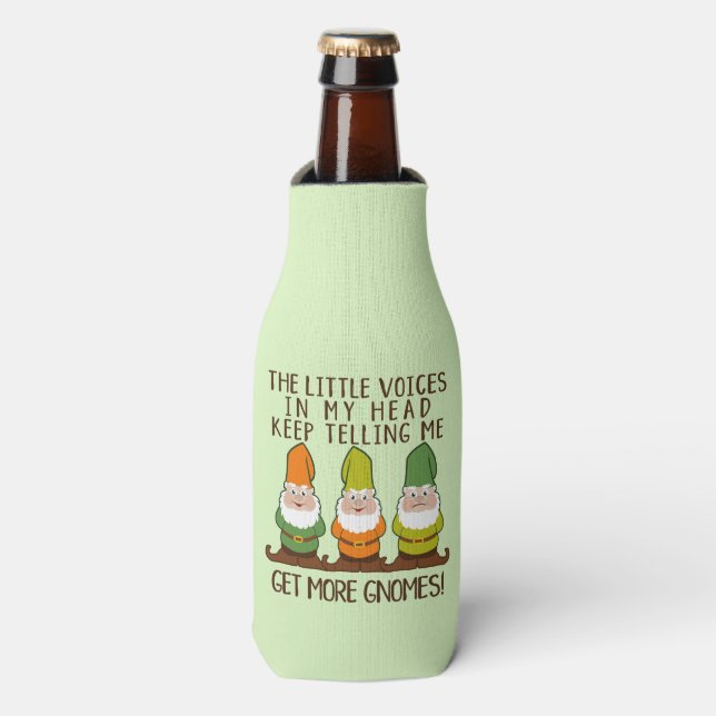Enfriador De Botellas Las pequeñas voces reciben más gnomis (Frente de la botella)