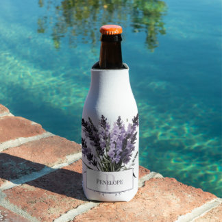 Enfriador De Botellas Lavanda con color de agua personalizada