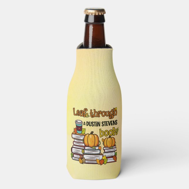 Enfriador De Botellas Leaf A Través De Un Libro De Dustin Stevens (Frente de la botella)