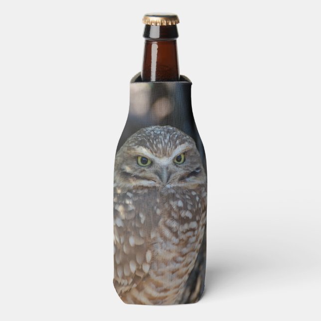 Enfriador De Botellas Lechuza Ardiente (Frente de la botella)