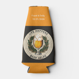 Enfriador De Botellas Life Happens Bottle Cooler