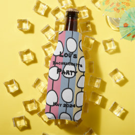 Enfriador De Botellas Líneas coloreadas de Pastel MCM