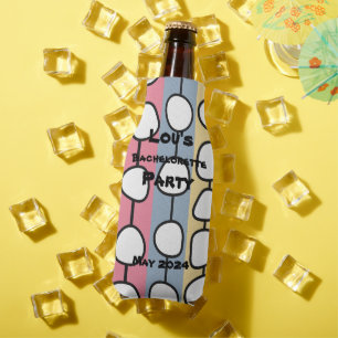 Enfriador De Botellas Líneas coloreadas de Pastel MCM