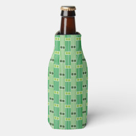 Enfriador De Botellas Líneas verdes y cajas