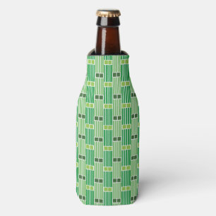 Enfriador De Botellas Líneas verdes y cajas