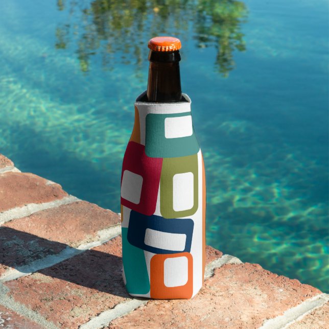 Enfriador De Botellas Líneas y Rectángulos (Piscina in situ)