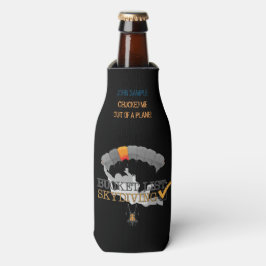 Enfriador De Botellas Lista de cubos: Skydiving (Personalizable)