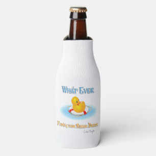 Enfriador De Botellas Lo que sea que flote tu duckie de goma