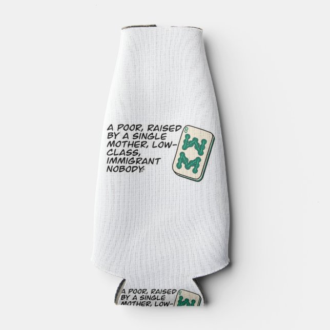 Enfriador De Botellas Locos ricos asiáticos Mahjong escena clásica (Anverso)