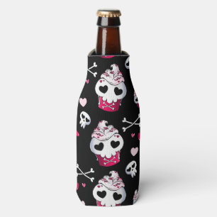 Enfriador De Botellas Locura de la magdalena del cráneo