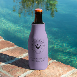 Enfriador De Botellas Logotipo de Personalizado Minimalista simple y pro
