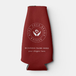 Enfriador De Botellas Logotipo de Personalizado Minimalista simple y pro