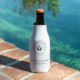 Enfriador De Botellas Logotipo de Personalizado Minimalista simple y pro