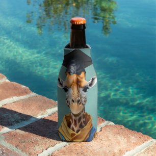 Enfriador De Botellas Logros importantes: Día de graduación de una jiraf