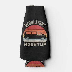 Enfriador De Botellas Los anticuados reguladores de la retro montan a un