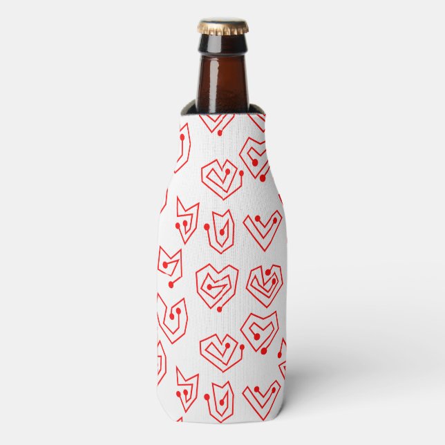 Enfriador De Botellas Los Mazes de San Valentín (Frente de la botella)