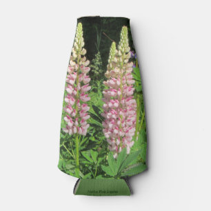 Enfriador De Botellas Lupine rosado nativo de Minnesota