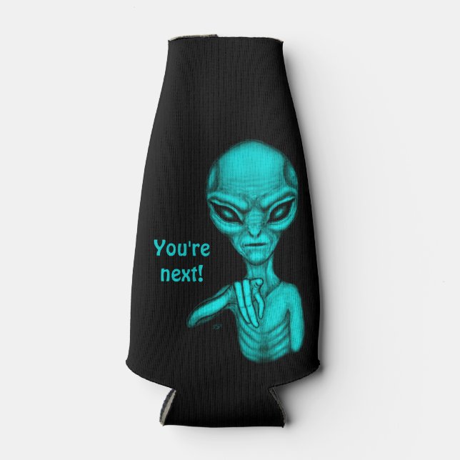 Enfriador De Botellas ¡Mala Alien, eres la siguiente! (Anverso)