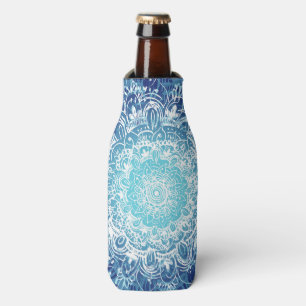 Enfriador De Botellas Mandala azul