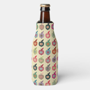 Enfriador De Botellas Manzanas lindas en estilo retro