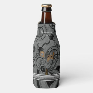 Enfriador De Botellas Maquinaria de Steampunk (a todo color)