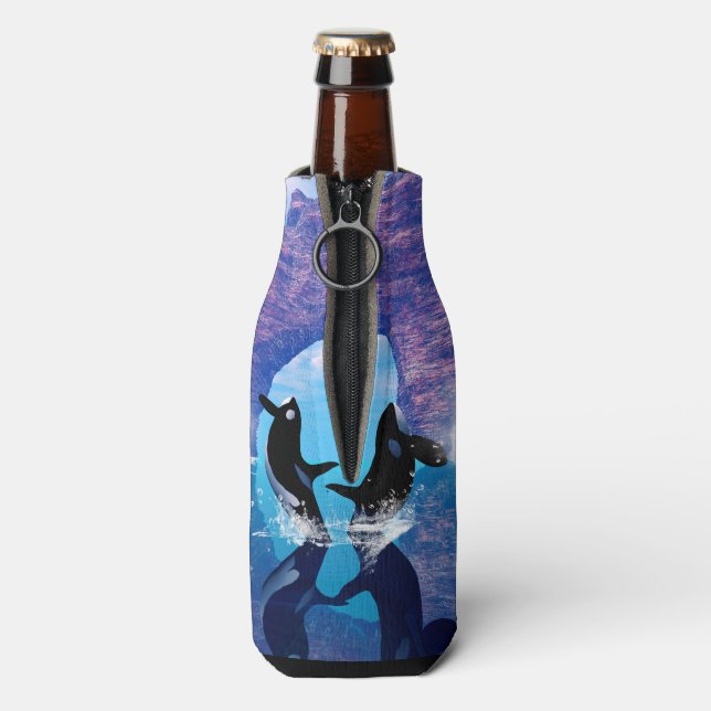 Enfriador De Botellas Maravillosa isla (Reverso de la botella)