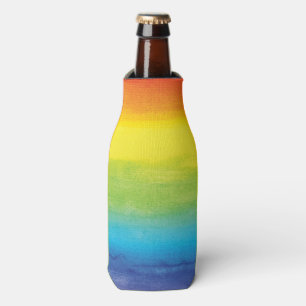 Enfriador De Botellas Maravilloso orgullo arcoiris acuarela