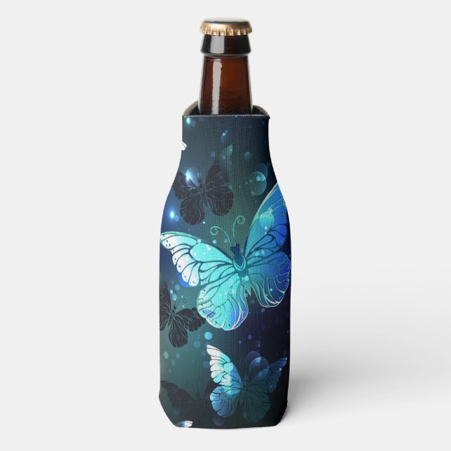 Enfriador De Botellas Mariposa nocturna fluida (Frente de la botella)