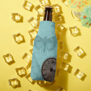 Enfriador De Botellas Mariposa Vintage Estropeada Steampunk