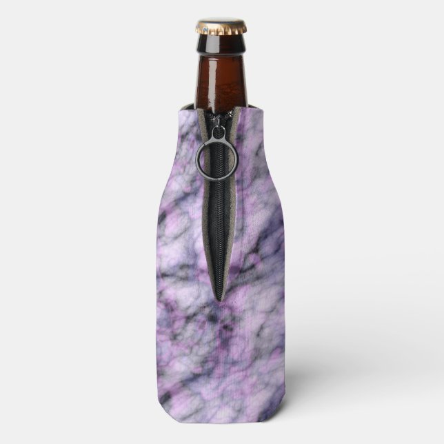 Enfriador De Botellas Mármol púrpura (Reverso de la botella)