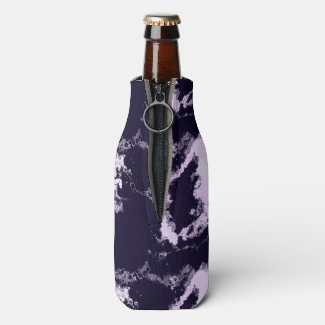 Enfriador De Botellas Mármol púrpura (Reverso de la botella)