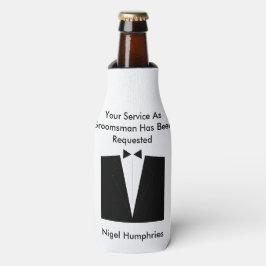 Enfriador De Botellas Mejor invitado hombre o groomsman